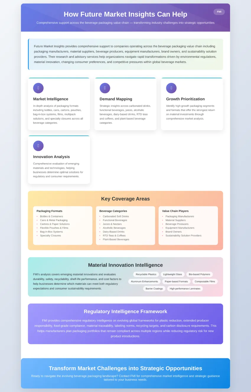 Beverage Packaging Market