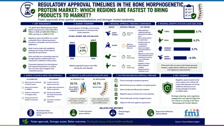 Bone Morphogenetic Protein Market In Regulatory Approval Timelines Bone Morphogenetic Protein Market In Regulatory Approval Timelines