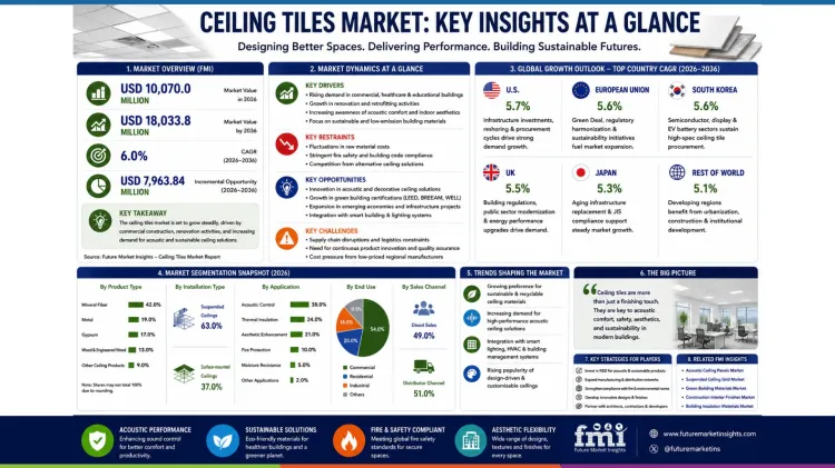 Ceiling Tiles Market Key Insights At A Glance Ceiling Tiles Market Key Insights At A Glance