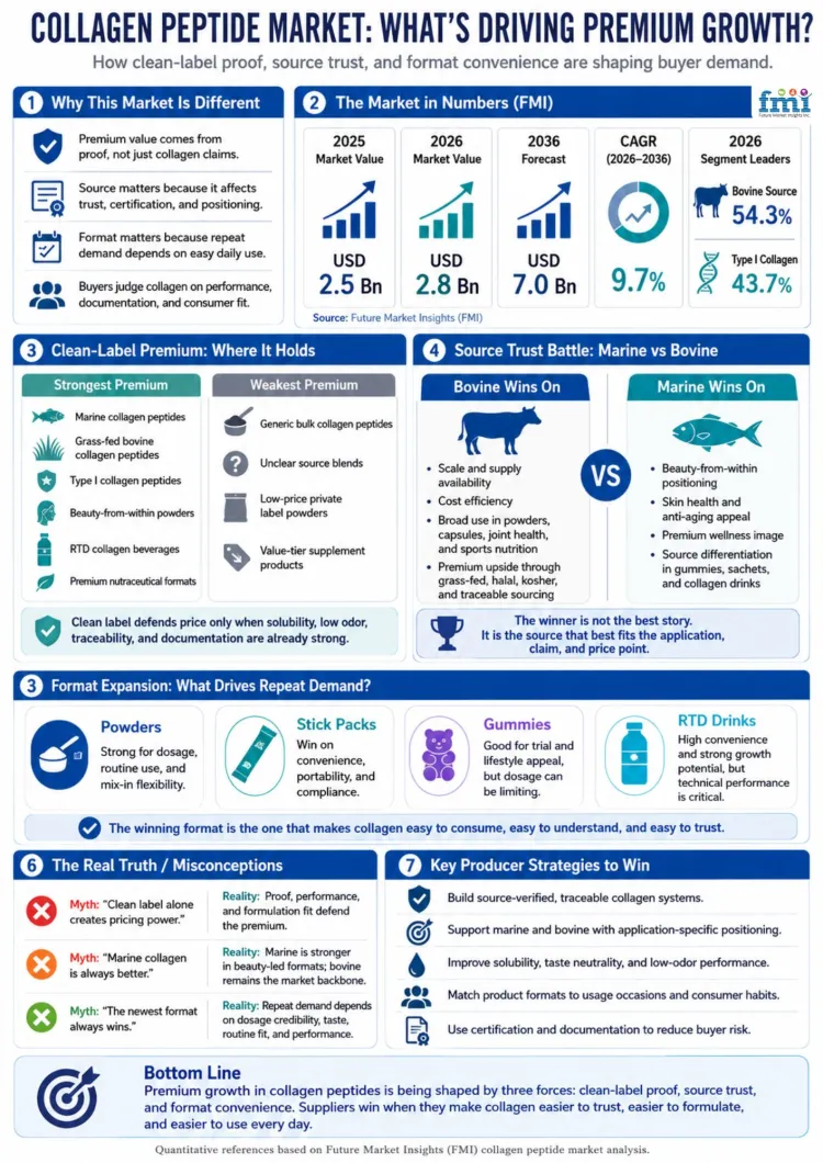 Collagen Peptide Market Whats Driving Premium Growth