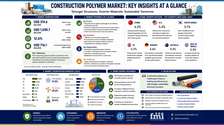 Construction Polymer Market Key Insights At A Glance Construction Polymer Market Key Insights At A Glance