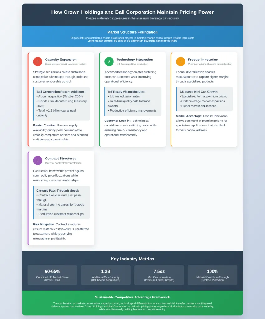 Crown Holdings And Ball Corporation Maintain Pricing Power Despite Material Cost Pressures
