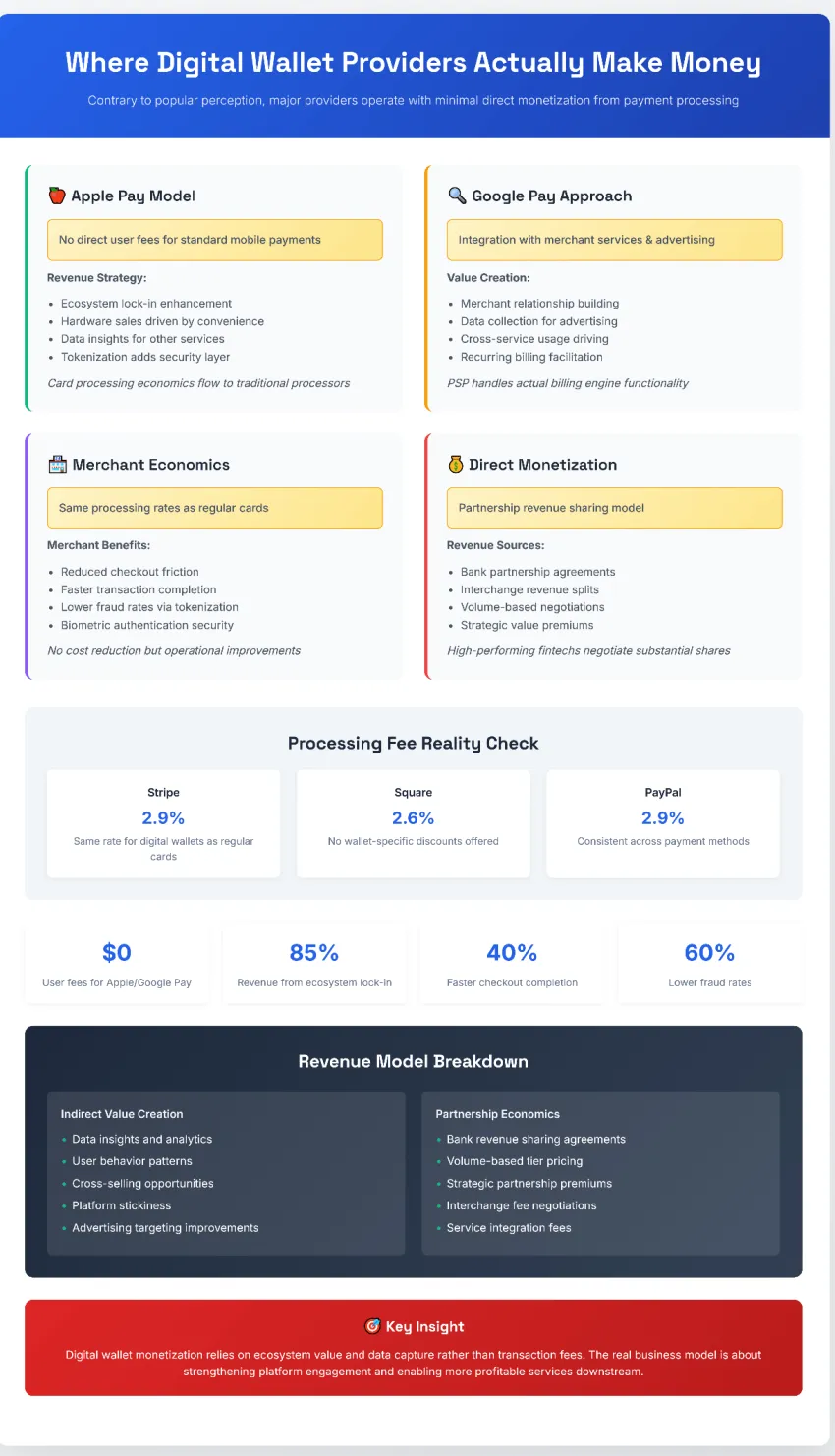 Digital Wallet Providers Actually Make Money