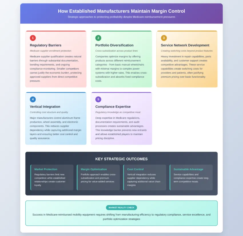Established Manufacturers Maintaining Margin Control Despite Cost Pressures