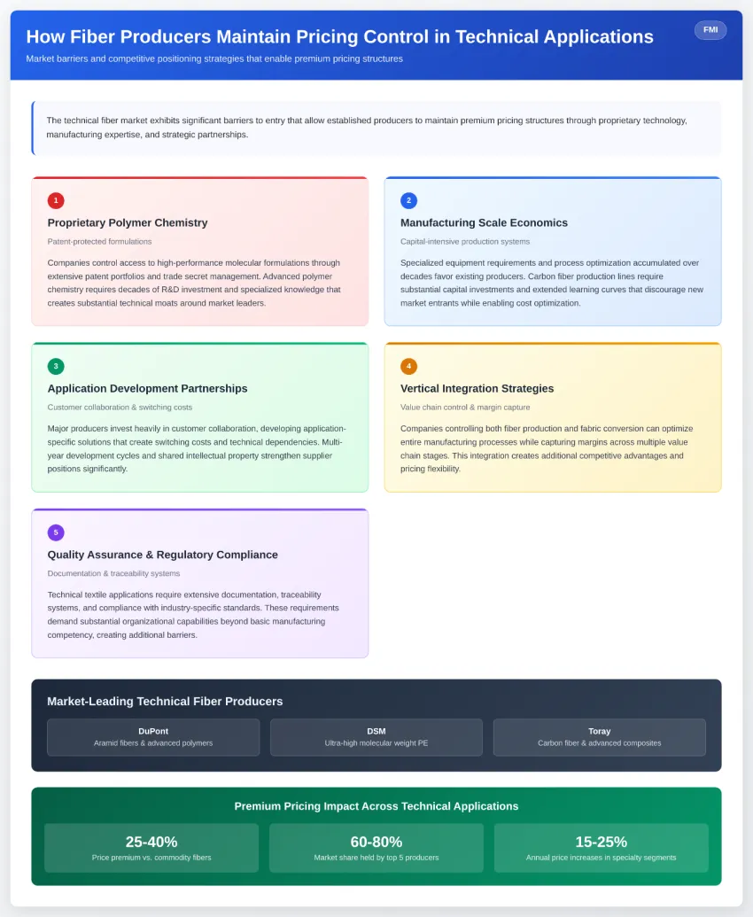 Fiber Producers Maintain Pricing Control In Technical Applications