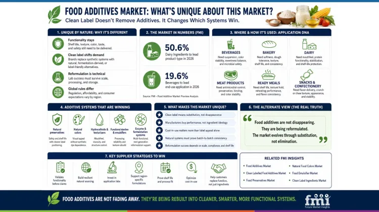 Food Additives Market Whats Unique About This Market Food Additives Market Whats Unique About This Market