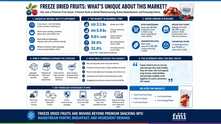 Freeze Dried Fruits Whats Unique About This Market