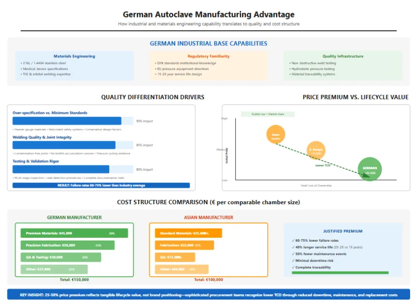 Industrial And Materials Engineering Capability Translate To Quality And Cost Structure For Autoclaves