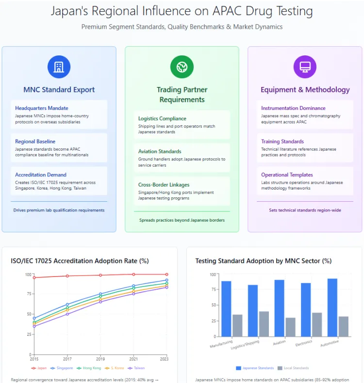 Japan Influence Apac Premium Segment Dynamics In Drug Testing