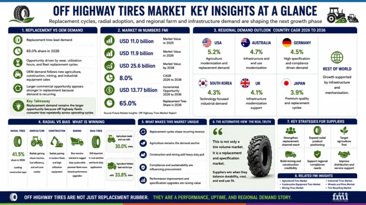 Off Highway Tires Market Key Insights At A Glance Off Highway Tires Market Key Insights At A Glance