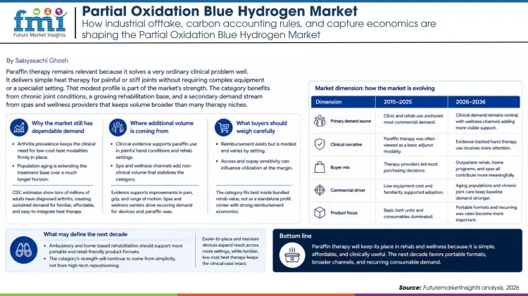 Partial Oxidation Blue Hydrogen Market