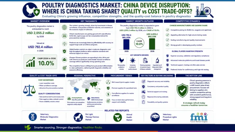 Poultry Diagnostics Market China Device Disruption Where Is China Taking Share Quality Vs Cost Trade Offs Poultry Diagnostics Market China Device Disruption Where Is China Taking Share Quality Vs Cost Trade Offs