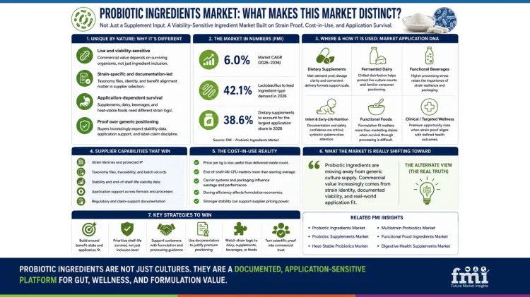 Probiotic Ingredients Market What Makes This Market Distinct