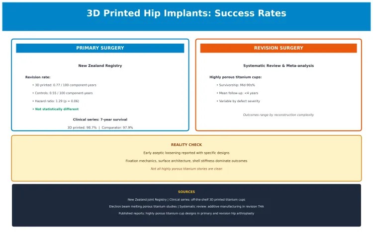 Successful Are 3d Printed Hip Implants In Primary And Revision Surgery