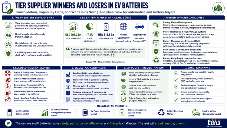 Tier Supplier Winners And Losers In Ev Batteries