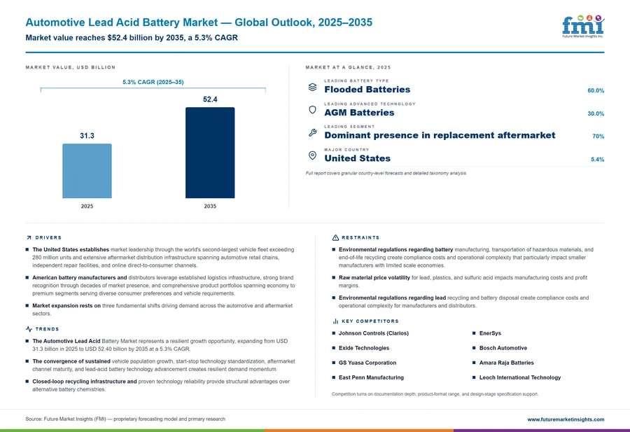 Automotive Lead Acid Battery Market