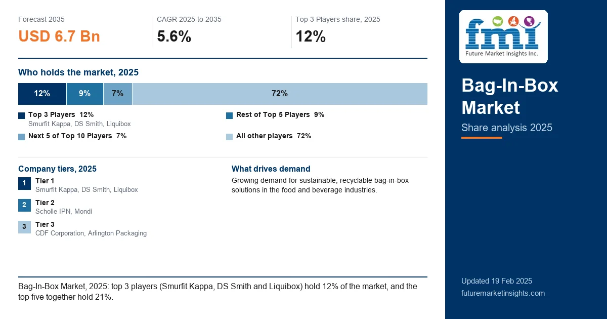 Bag-In-Box Market Share Analysis Bag-In-Box Market Share Analysis