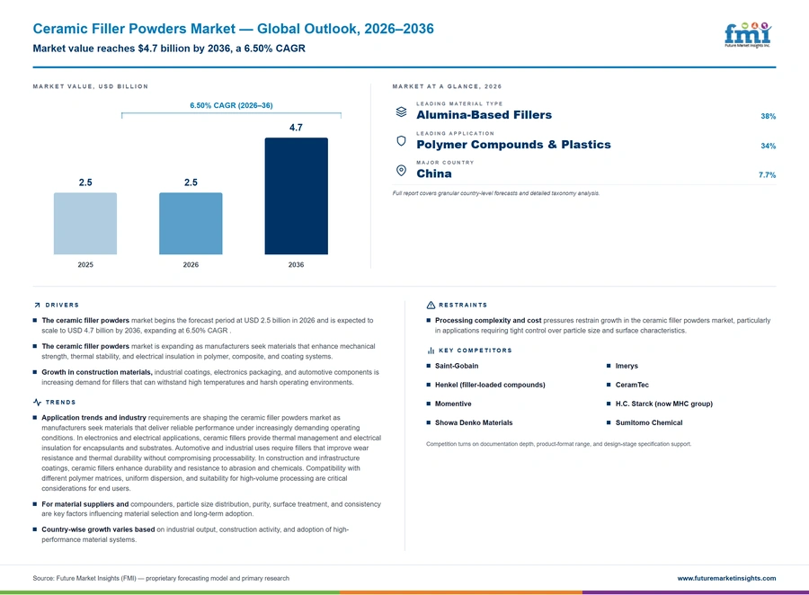 Ceramic Filler Powders Market Ceramic Filler Powders Market