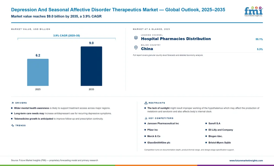 Depression And Seasonal Affective Disorder Therapeutics Market Depression And Seasonal Affective Disorder Therapeutics Market