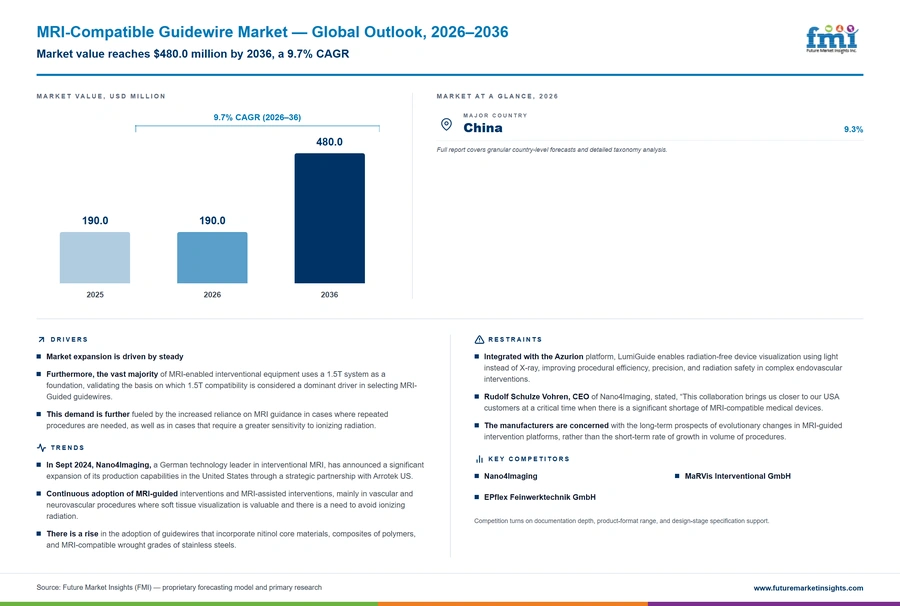 Mri Compatible Guidewire Market Mri Compatible Guidewire Market