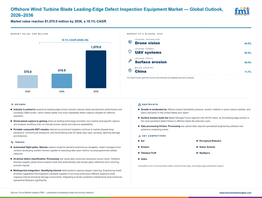 Offshore Wind Turbine Blade Leading Edge Defect Inspection Equipment Market