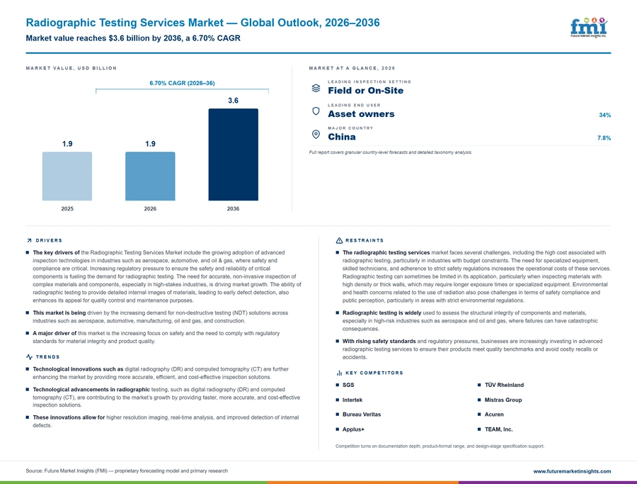 Radiographic Testing Services Market Radiographic Testing Services Market