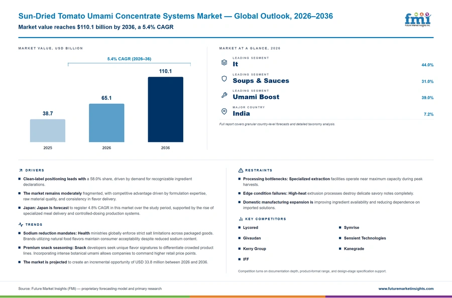 Sun Dried Tomato Umami Concentrate Systems Market Sun Dried Tomato Umami Concentrate Systems Market