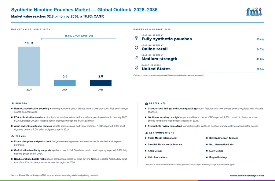 Synthetic Nicotine Pouches Market