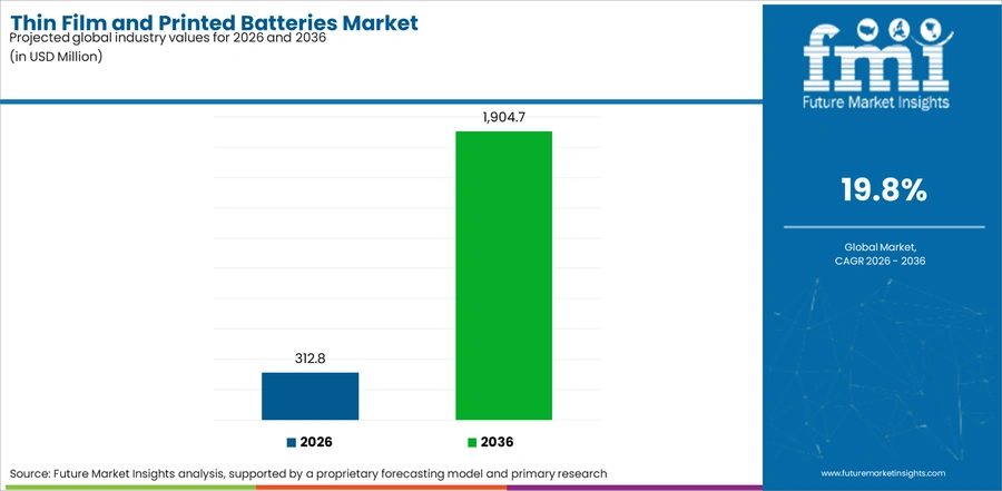 Thin Film And Printed Batteries Market Industry Value Analysis