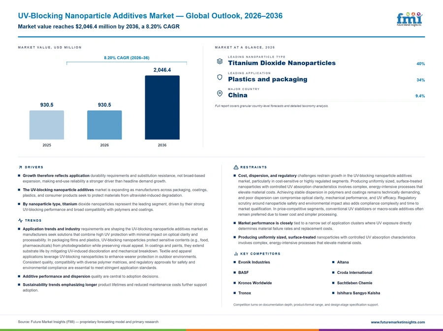 Uv Blocking Nanoparticle Additives Market Uv Blocking Nanoparticle Additives Market