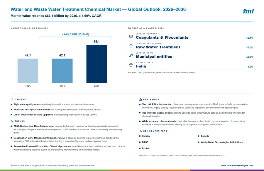 Water and Waste Water Treatment Chemical Market