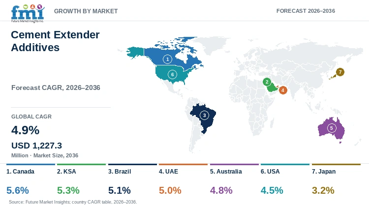 Cement Extender Additives Market Growth by Market Cement Extender Additives Market Growth by Market