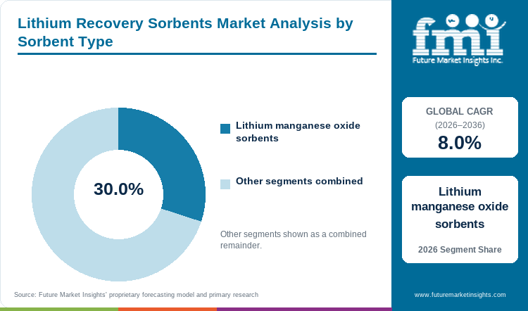 Lithium Recovery Sorbents Market Analysis by Sorbent Type