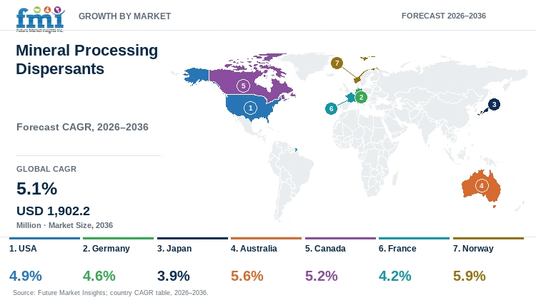 Mineral Processing Dispersants Market Growth by Market Mineral Processing Dispersants Market Growth by Market