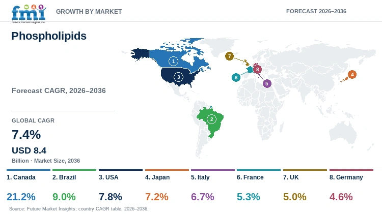 Phospholipids Market Growth by Market