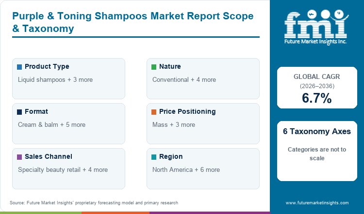 Purple & Toning Shampoos Market Report Scope & Taxonomy