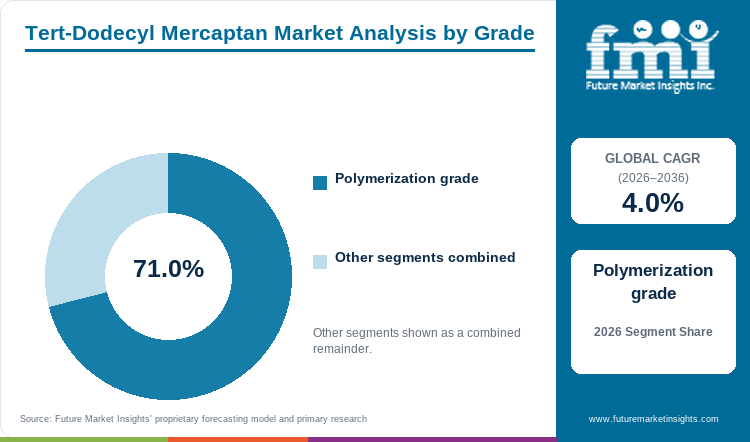 Tert-Dodecyl Mercaptan Market Analysis by Grade Tert-Dodecyl Mercaptan Market Analysis by Grade