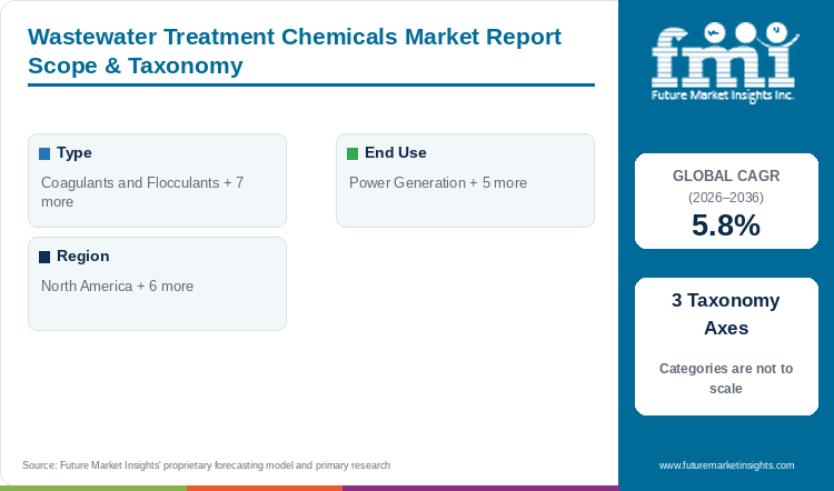 Wastewater Treatment Chemicals Market Report Scope & Taxonomy