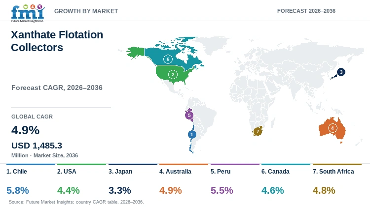 Xanthate Flotation Collectors Market Growth by Market Xanthate Flotation Collectors Market Growth by Market