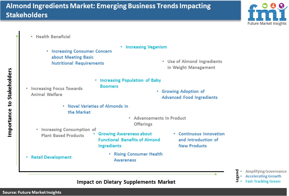 Almond Ingredients Market: Emerging Business Trends Impacting Stakeholders
