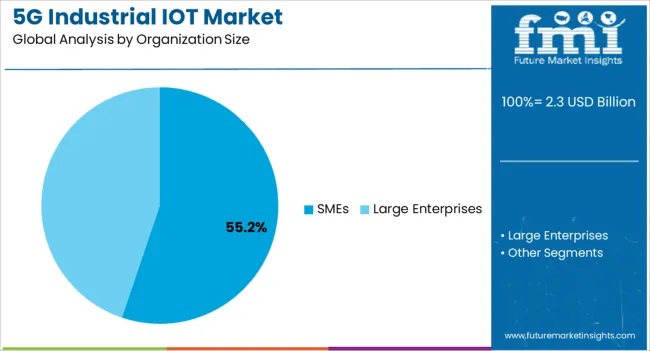 5g Industrial Iot Market Analysis By Organization Size