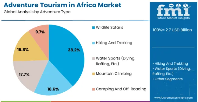 Adventure Tourism In Africa Market Analysis By Adventure Type