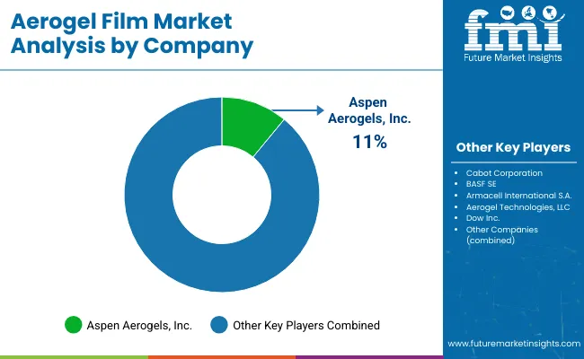 Aerogel Film Market Analysis By Company