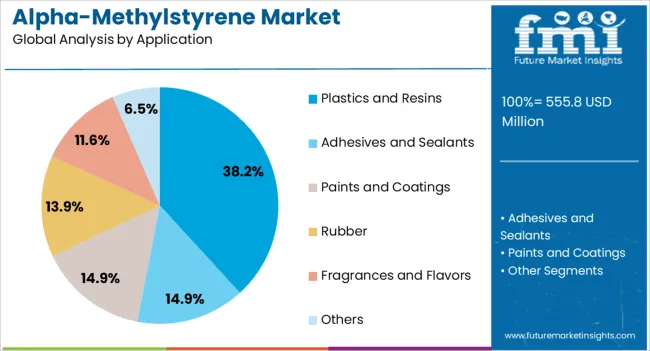 Alpha Methylstyrene Market Analysis By Application