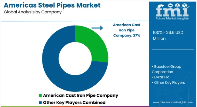 Americas Steel Pipes Market Analysis By Company