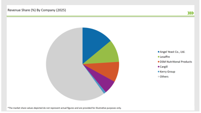 Asean Yeast Extract Market Revenue Share By Company 2025