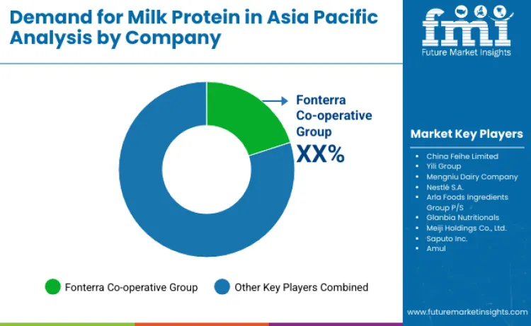 Asia Pacific Milk Protein Market By Company