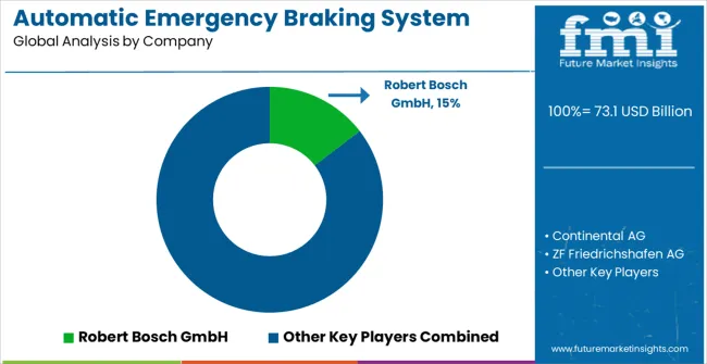Automatic Emergency Braking System Market Analysis By Company