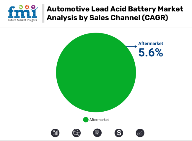 Automotive Lead Acid Battery Market Analysis By Sales Channel