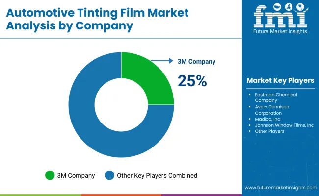 Automotive Tinting Film Market By Company Automotive Tinting Film Market By Company